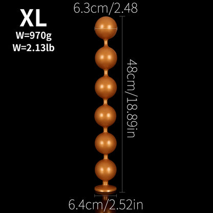Safe & Hygienic Silicone Anal Toy