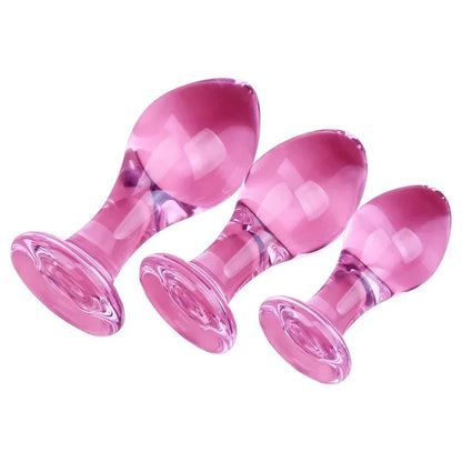 Stylish Style Crystal Glass Plug