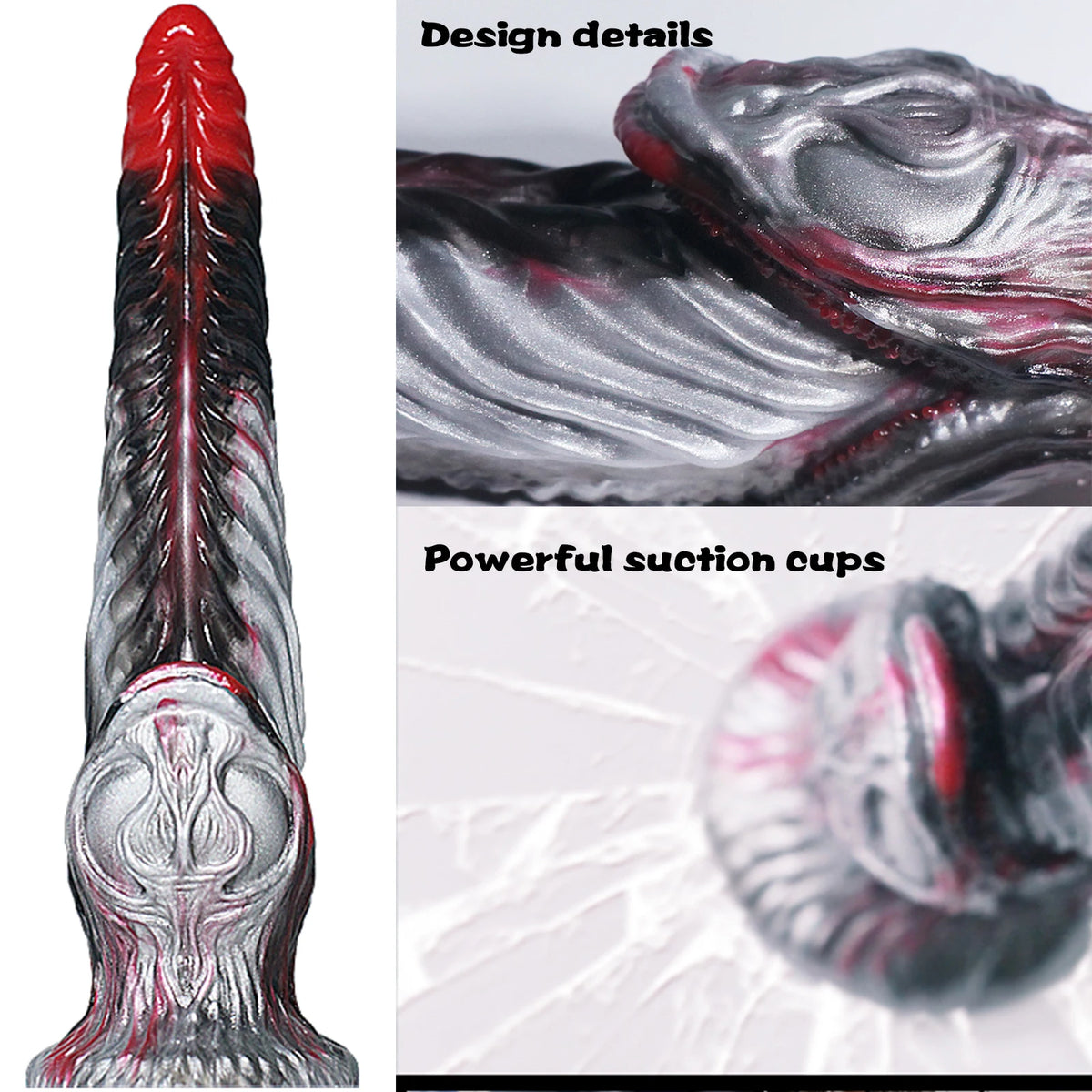 Soft Silicone Longer Tongue Dildo