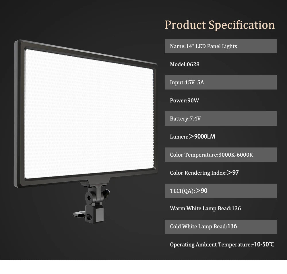 UltraSoft 14" Creator LED Panel + Stand