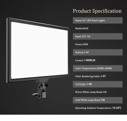 UltraSoft 14" Creator LED Panel + Stand