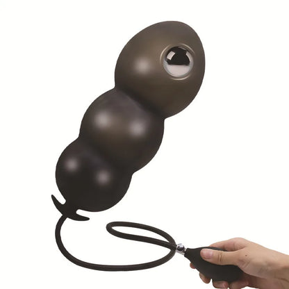 Inflatable Anal Plug — Hand Pump 4 Colours