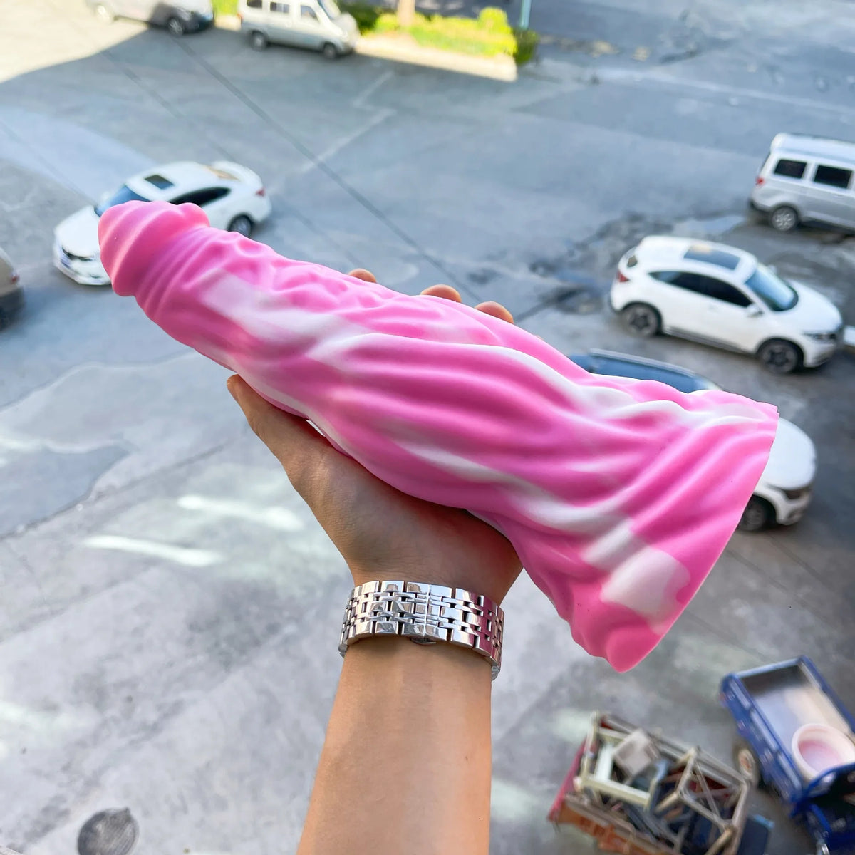 XXXL Monster Silicone Dildo — Suction Cup 3 Colours