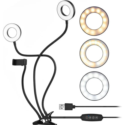 Modern Style Dual LED Broadcasts Light