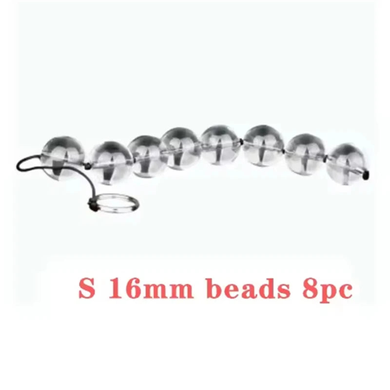 Glass Balls Plug Toy