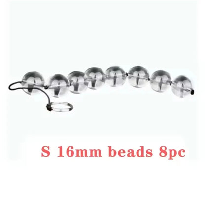 Glass Balls Plug Toy