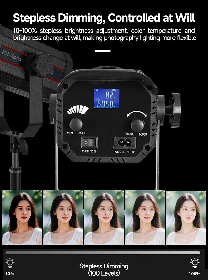 APP-Controlled Video Light for Creators