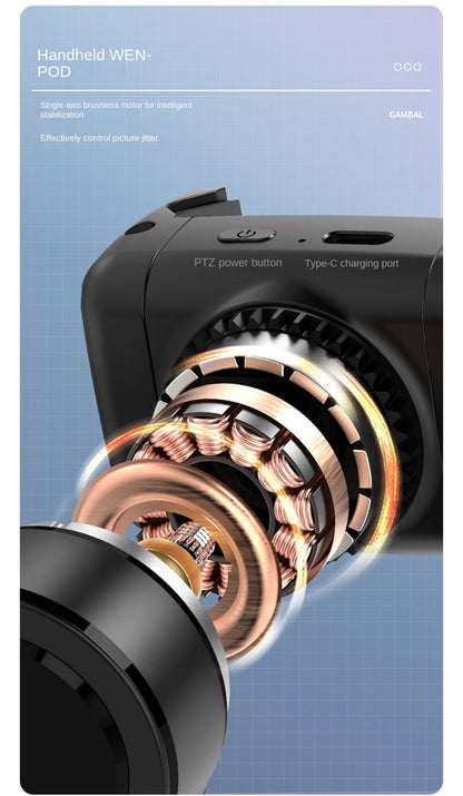 AI Adjustable Angle Smartphone Gimbal