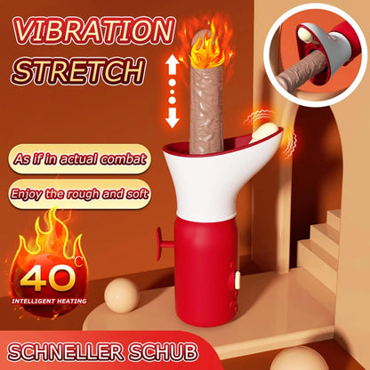 3-in-1 Heating Thrusting Sex Machine