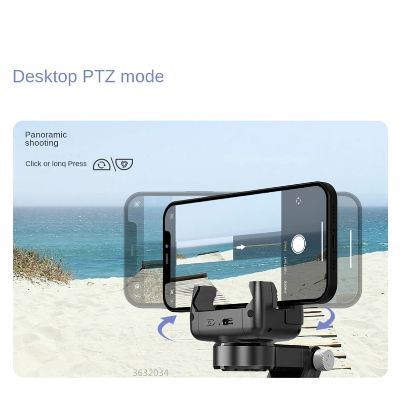 AI Adjustable Angle Smartphone Gimbal