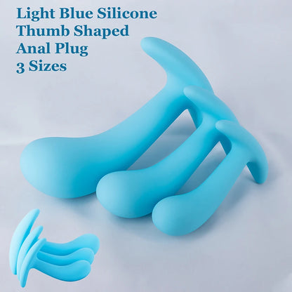 3 Sizes Soft Butt Plug