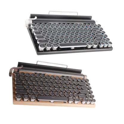 Ergonomic Wooden Keyboard