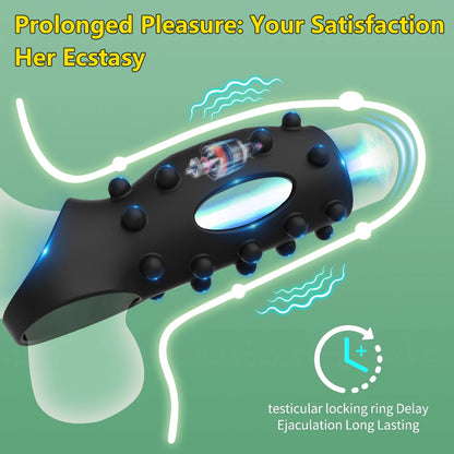 Vibrating Penis Sleeve Ring