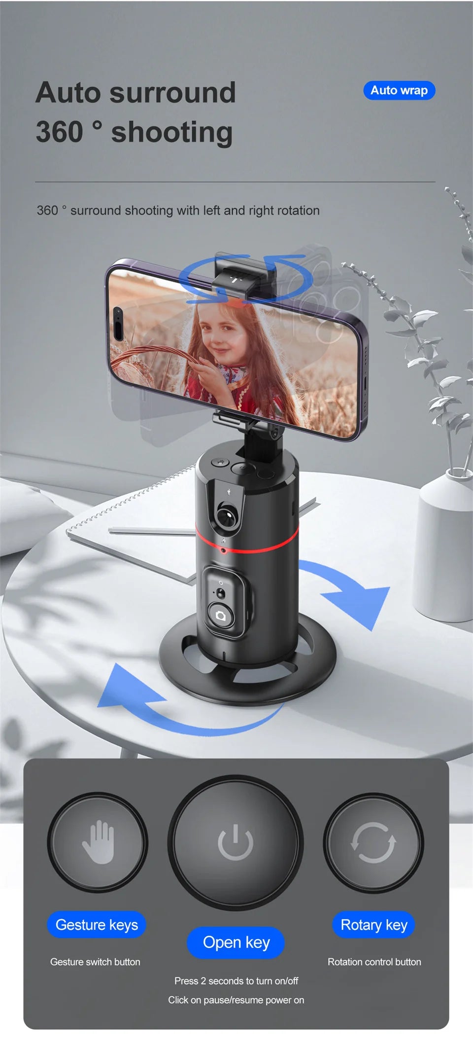 AI Tracking Live Stream Mount