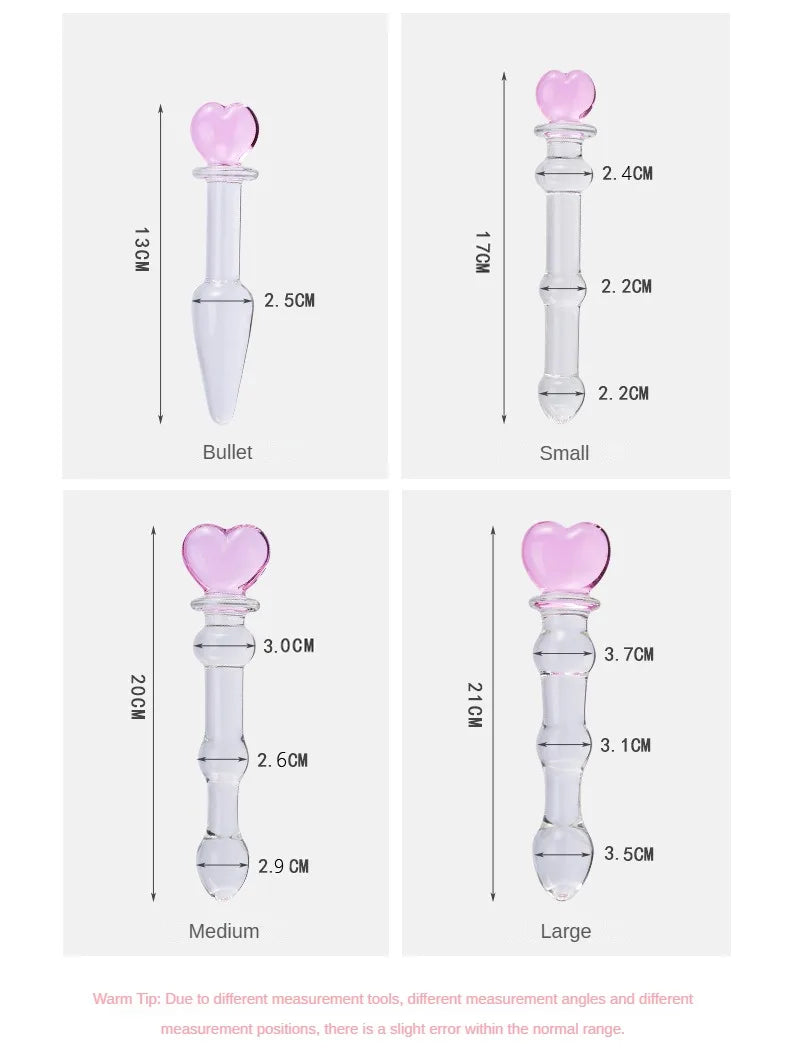 High-Quality Crystal Glass Wand