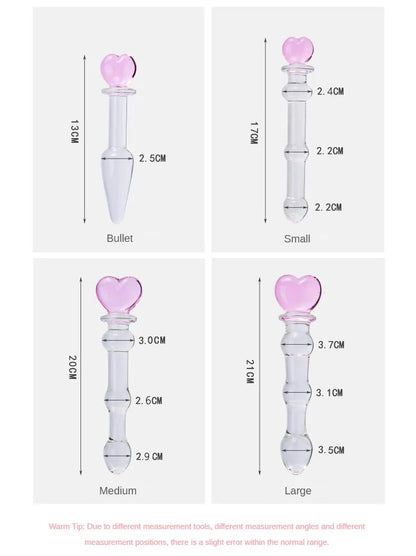 High-Quality Crystal Glass Wand