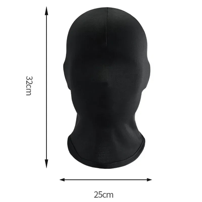 Full Face Black Mask