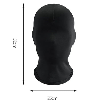 Full Face Black Mask