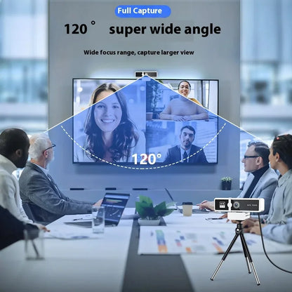 HD 4K Webcam with Autofocus