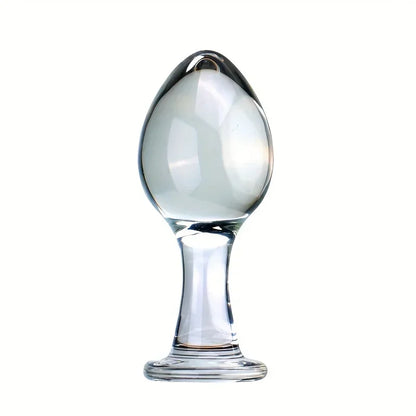 Crystal Smooth Glass Plug