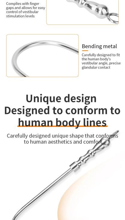 Contoured Ball Anal Hook