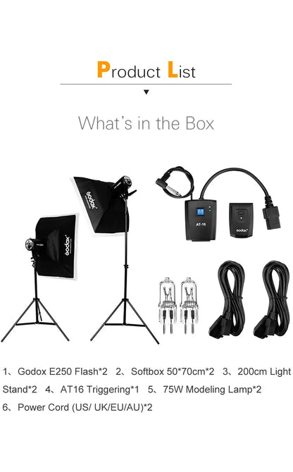 Content Kit with Stands & Light Modifiers