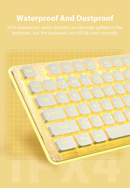 Hot-Swappable LED Keyboard