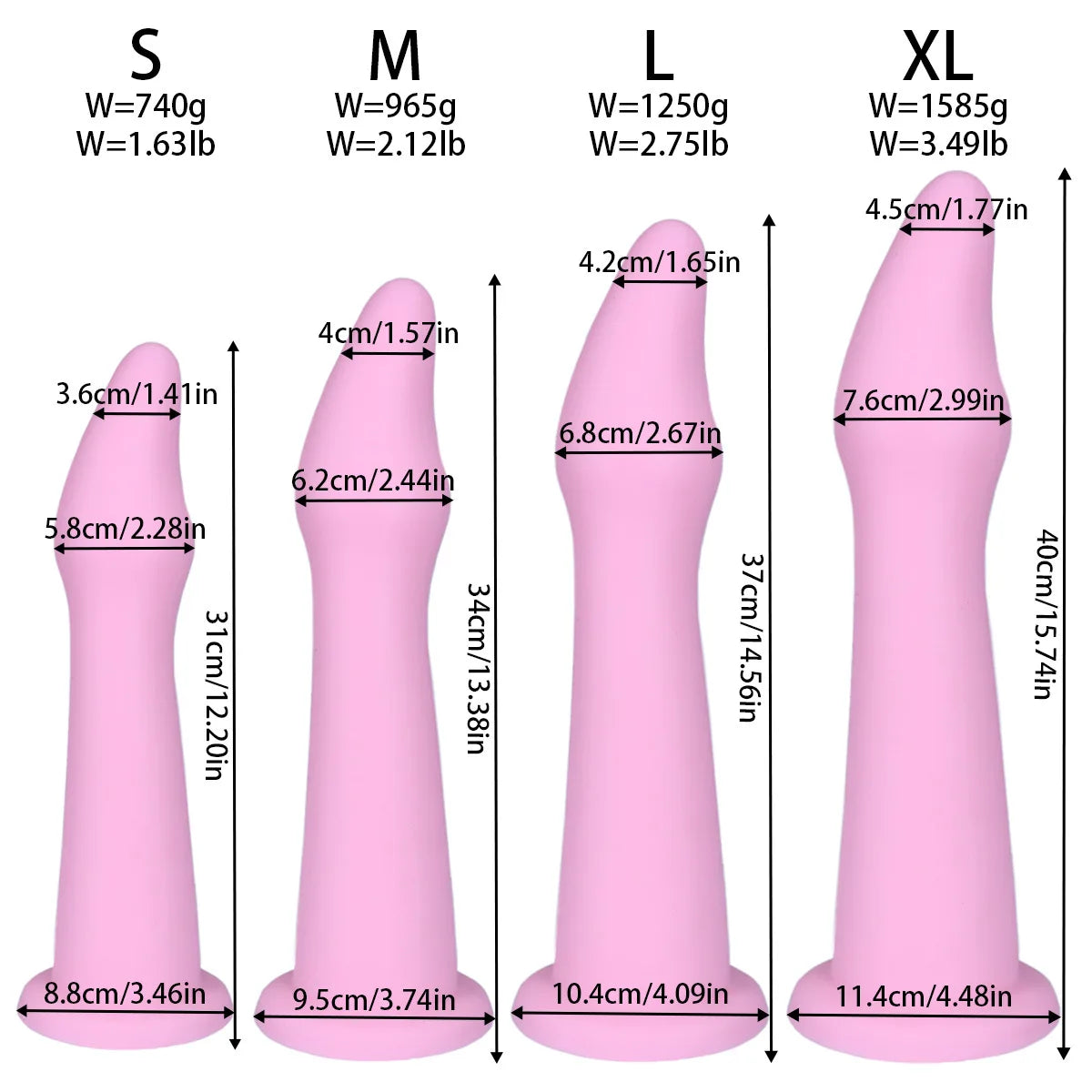 40CM Long Softt Dildo Plug