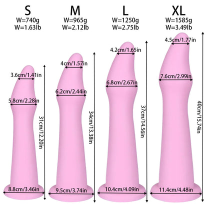 40CM Long Softt Dildo Plug