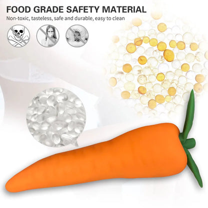 Carrot Silicone Vibrator — 7-Mode G-Spot and Nipple