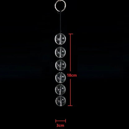 5 Sizes Glass Anal Beads Vaginal Balls Butt Plug Toy BDSM Massager Beads Inserted Plug Erotic Anal Bead Viabrator Accessories