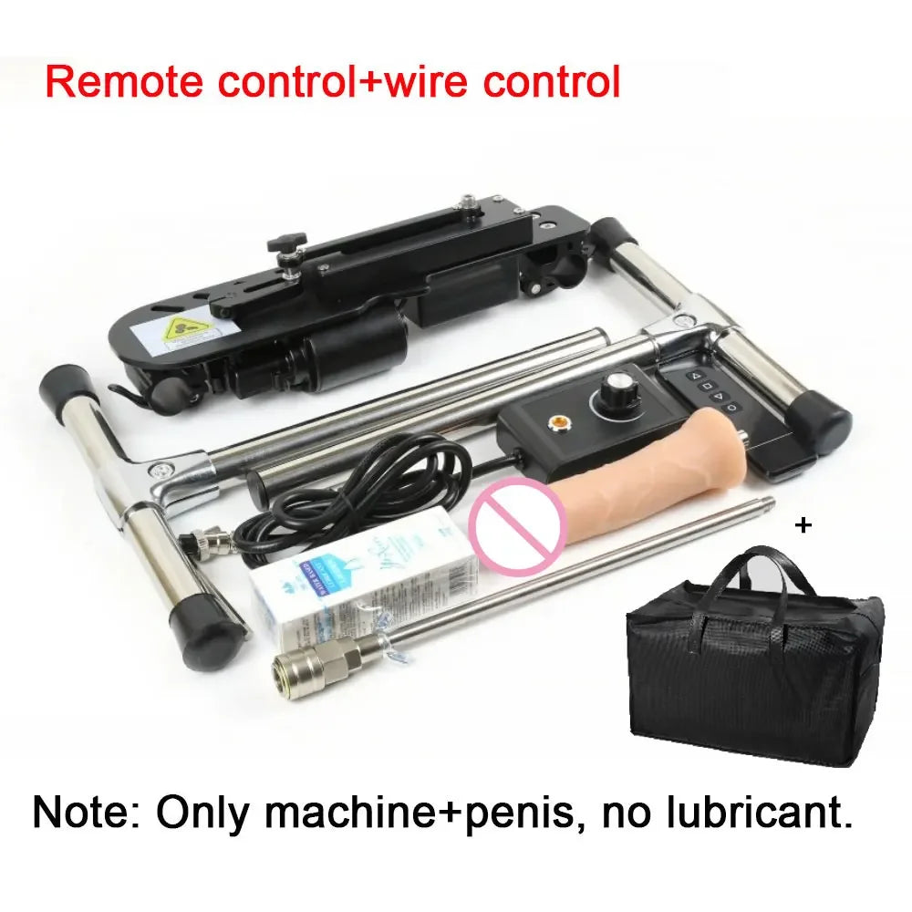 120W Automatic Sex Machine with Attachments