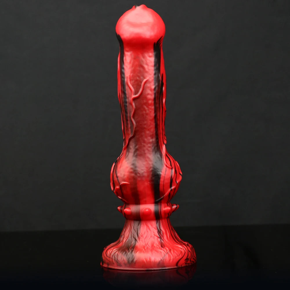 Realistic Soft Silicone Fantasy Dildo with Suction Cup