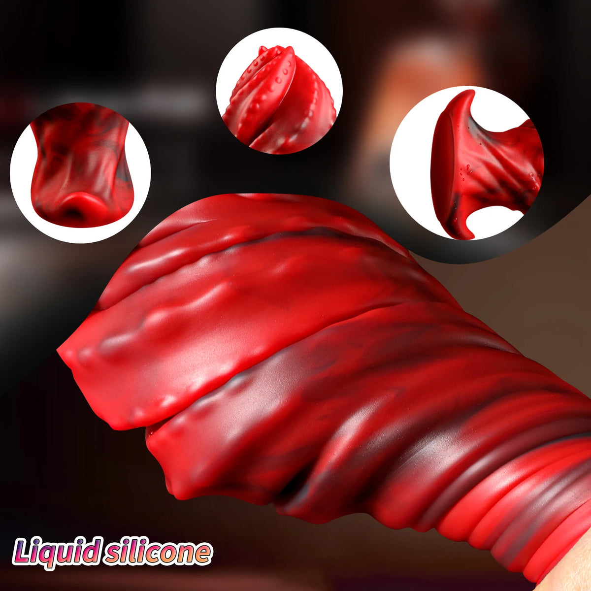Big Silicone Butt Plug — Smooth Tapered S M L