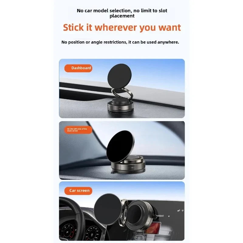 Vacuum Magnetic Phone Holder Stand