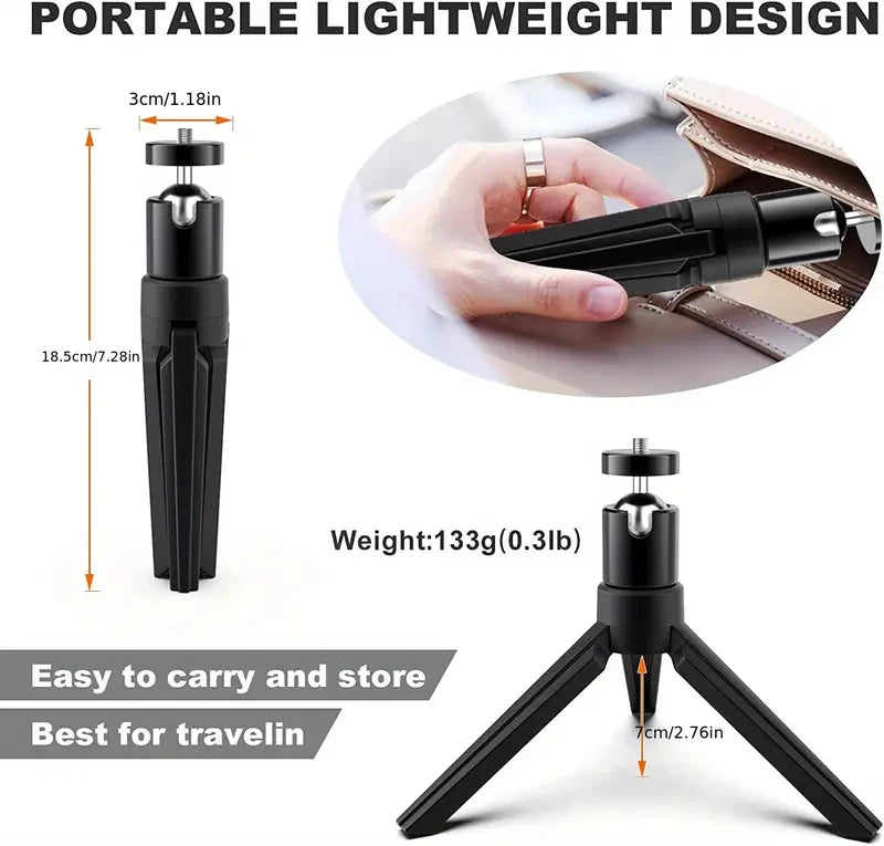 2-in-1 Projector and Phone Stand