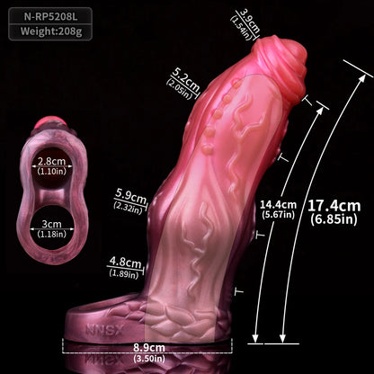 Large Knot Fantasy Silicone Sleeve Extender
