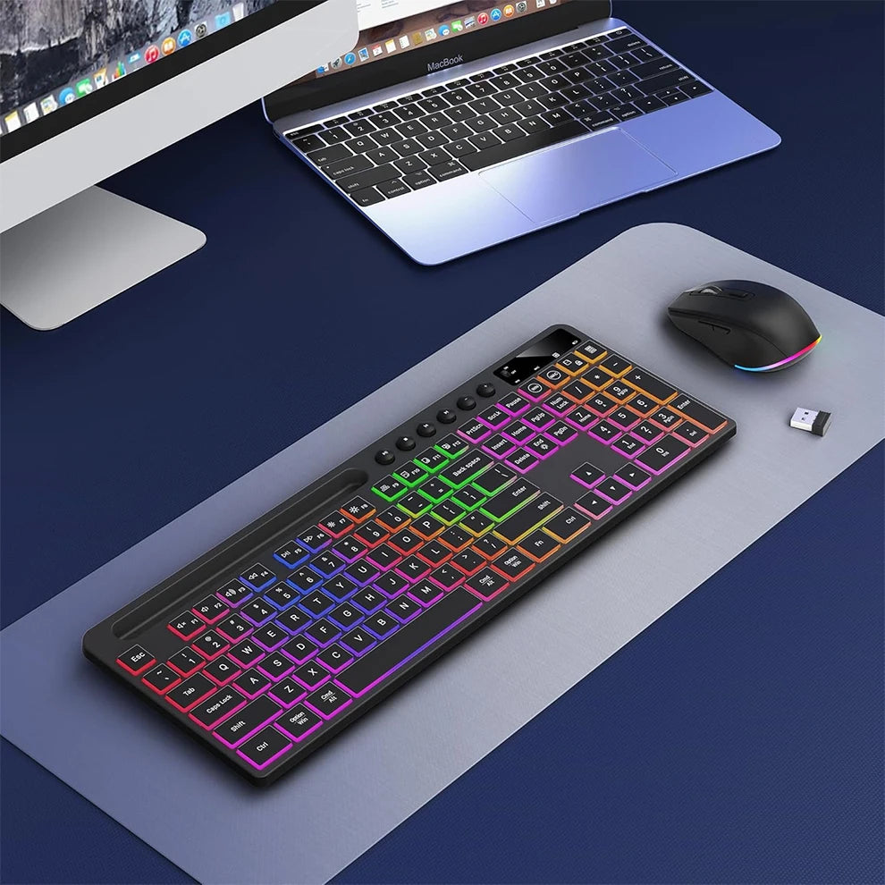 Silent Wireless Keyboard And Mouse