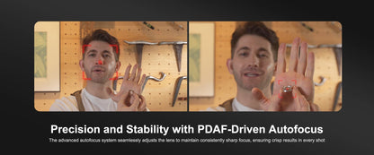 Autofocus, Dual Microphones Cam