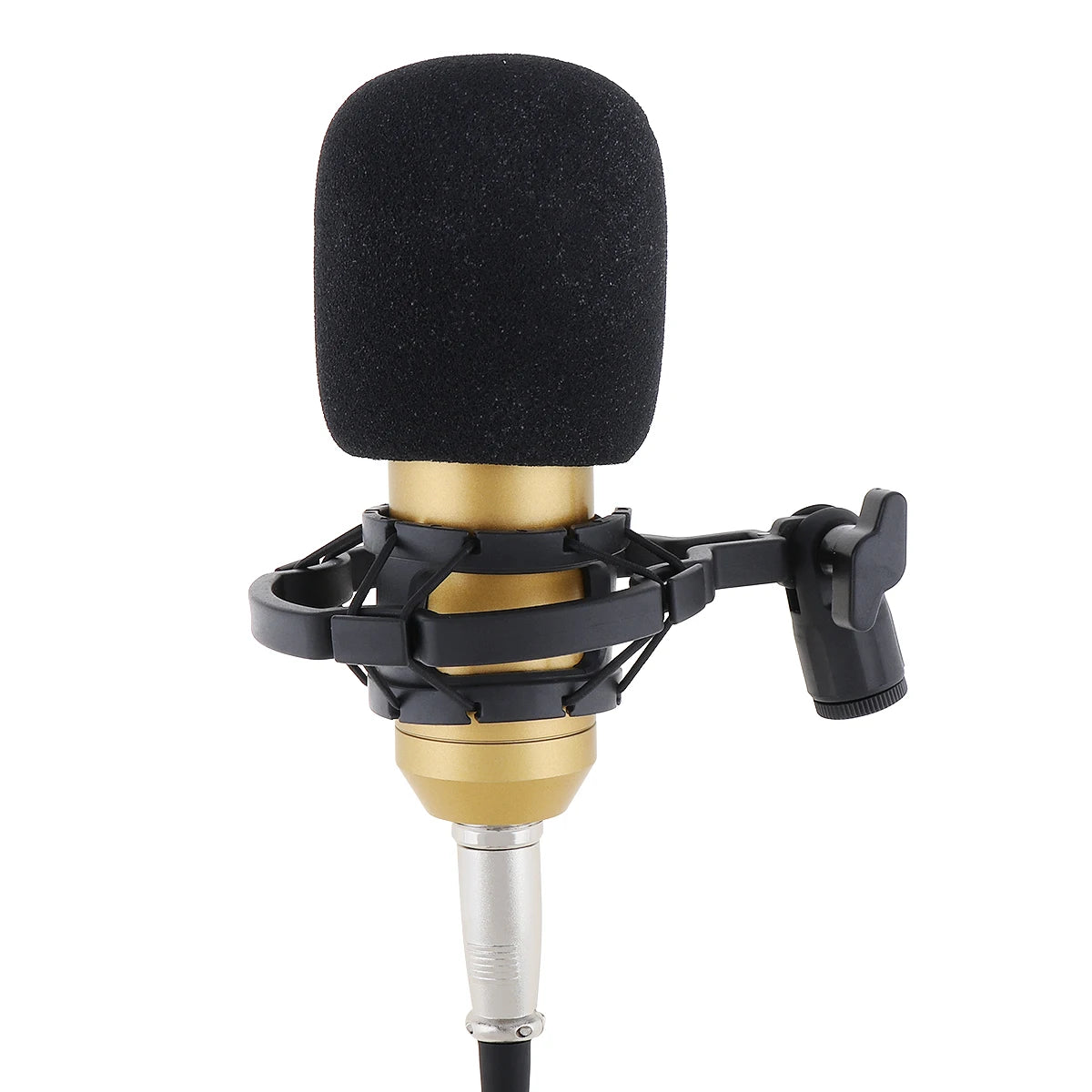 Gold Condenser Live Streaming Mic
