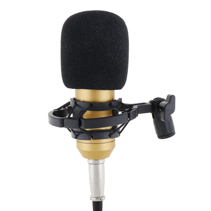Gold Condenser Live Streaming Mic