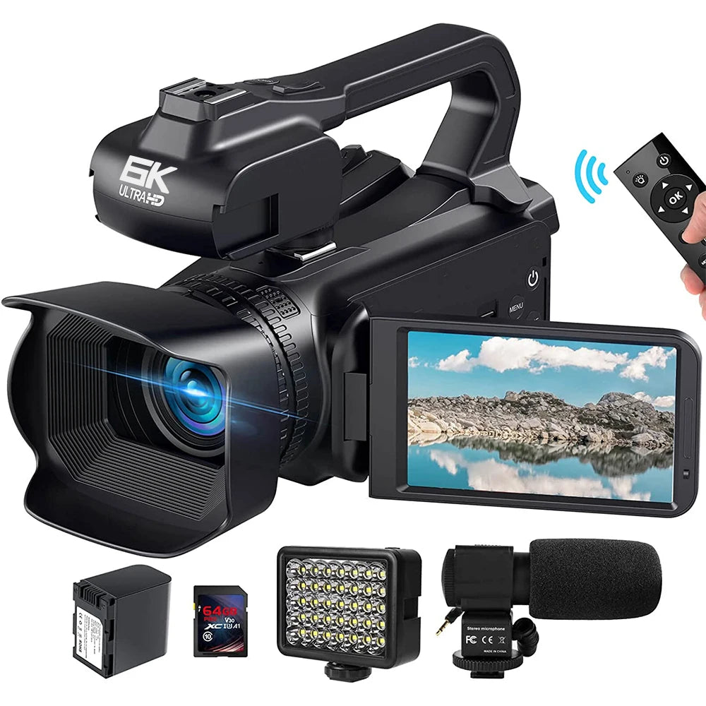 Ultra HD 6K Camcorder