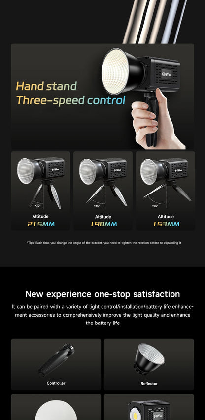 Pro Creators Handheld COB LED Light