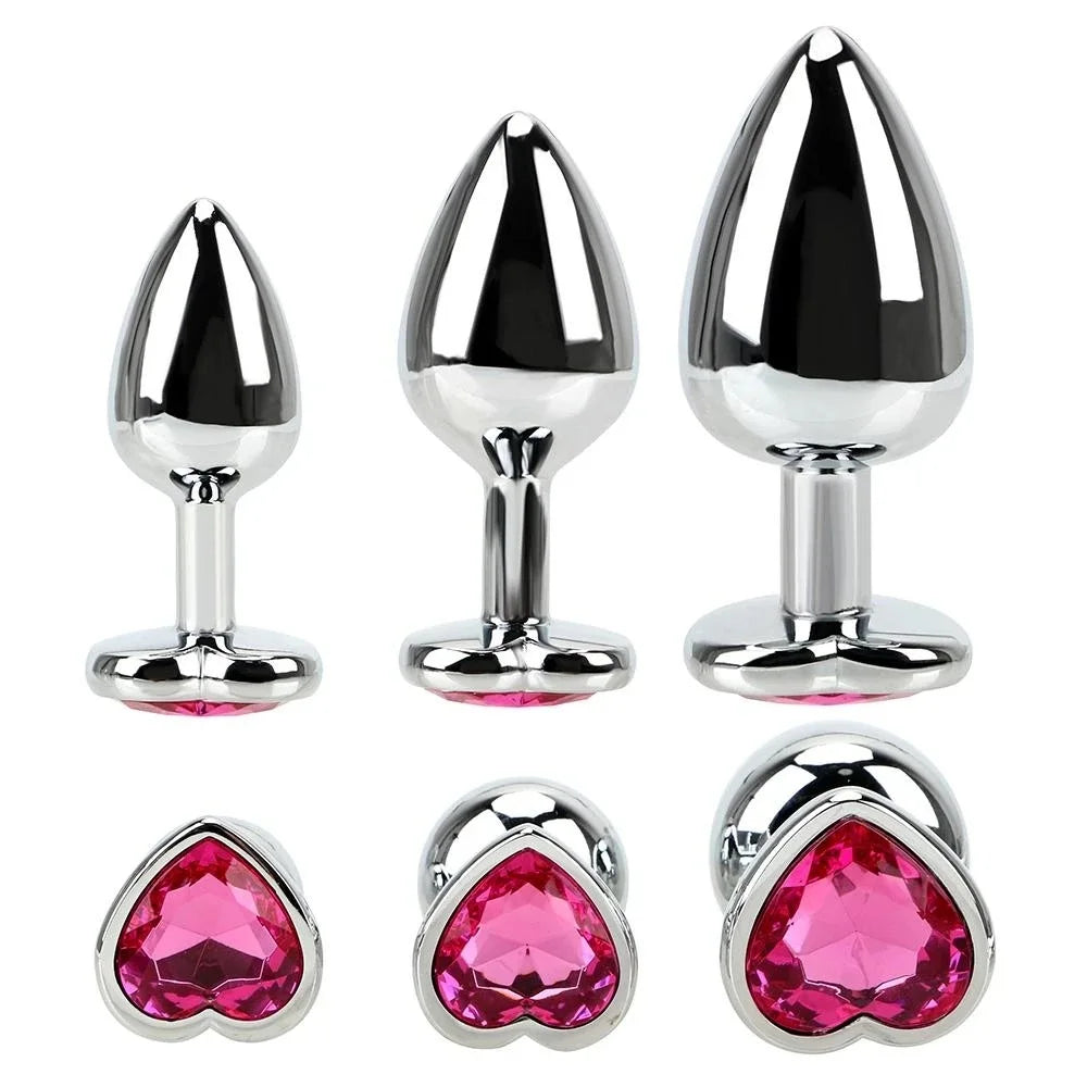 Romantic Play Metal Butt Plugs