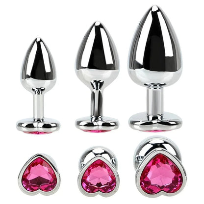 Romantic Play Metal Butt Plugs