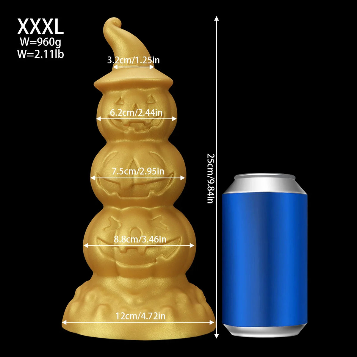 Luxury Anal Plug with Grip