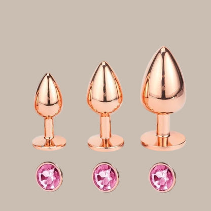 Romantic Play Metal Butt Plugs