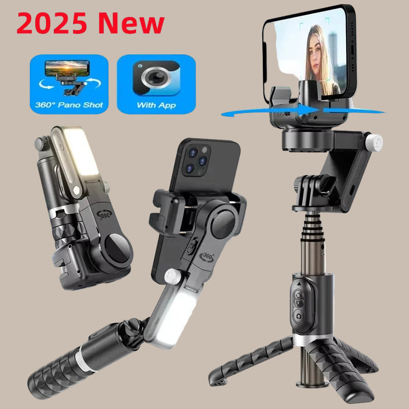 AI Adjustable Angle Smartphone Gimbal