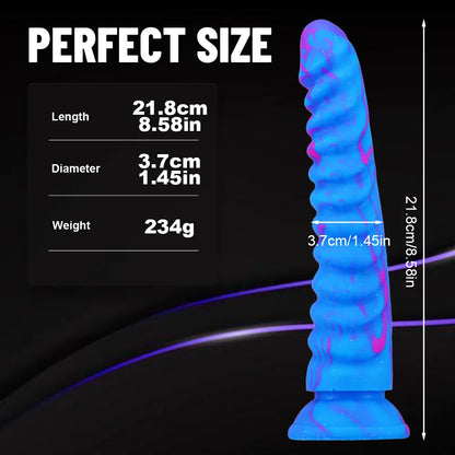 Fantasy Dragon Scale Silicone Dildo