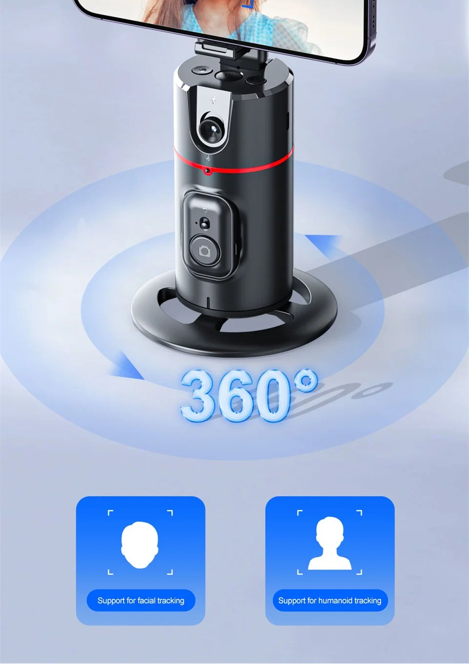 AI Tracking Social Media Content Gimbal
